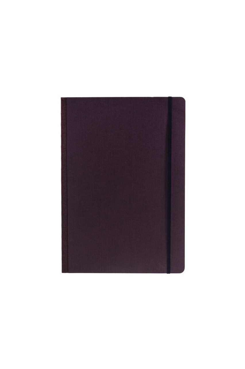 Fabriano Ecoqua Plus Sewn-Bound Notebook, 8.3" x 11.7", A4, 80 Sheets
